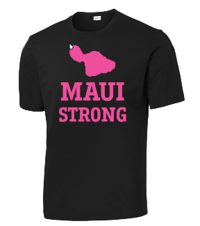 Maui Strong Black T-shirt